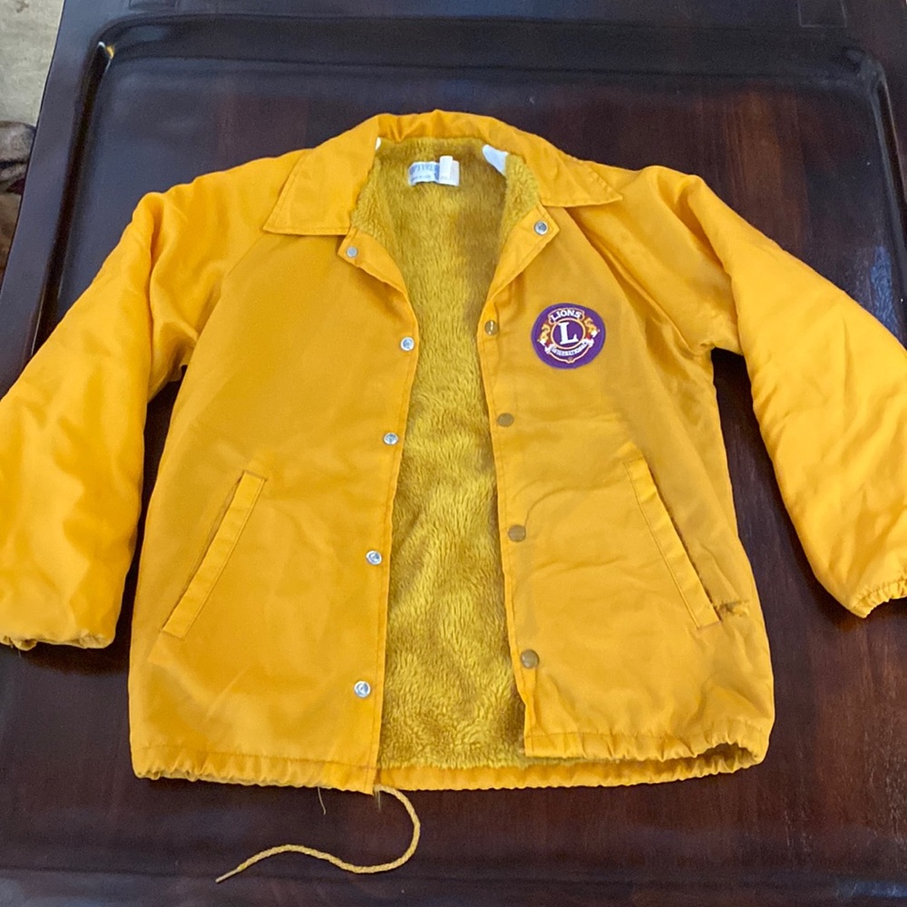 Vintage yellow jacket